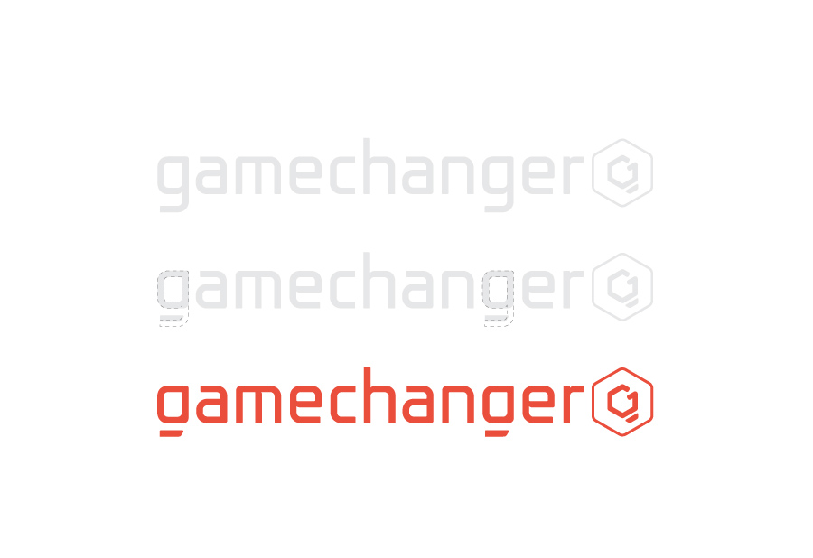The different Gamechanger logo